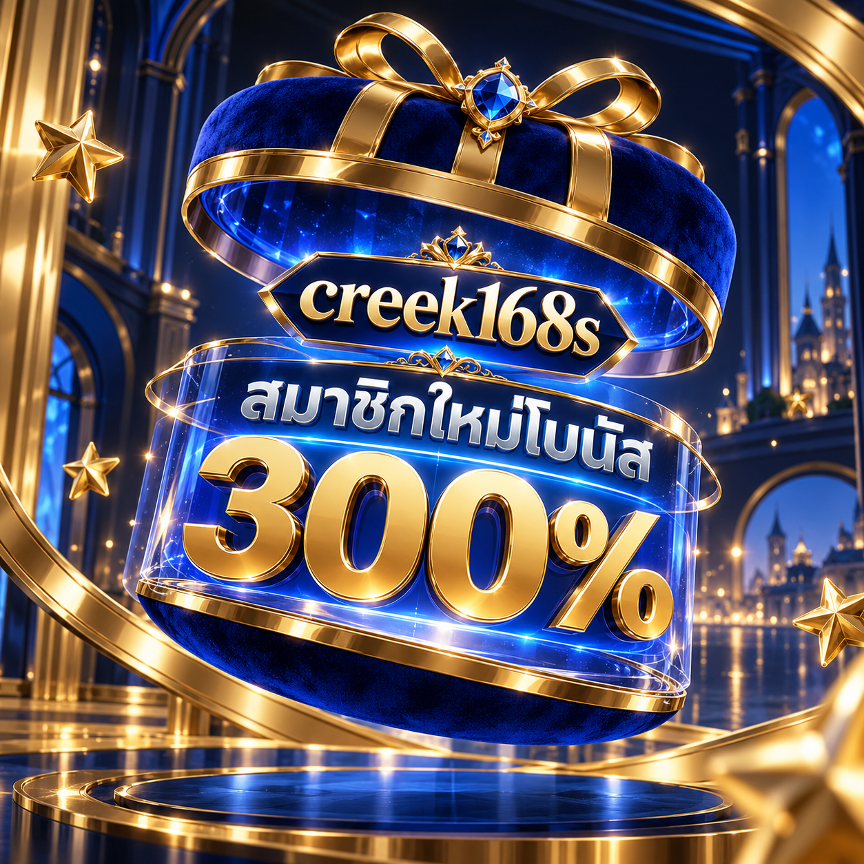 ภาพโปร creek168s สมาชิกใหม่โบนัส 300%